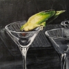 bird on glass