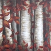 as crimson leaves fall diptych